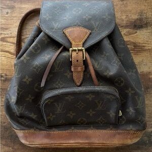 Vintage mini Louis Vuitton montsouris Backpack